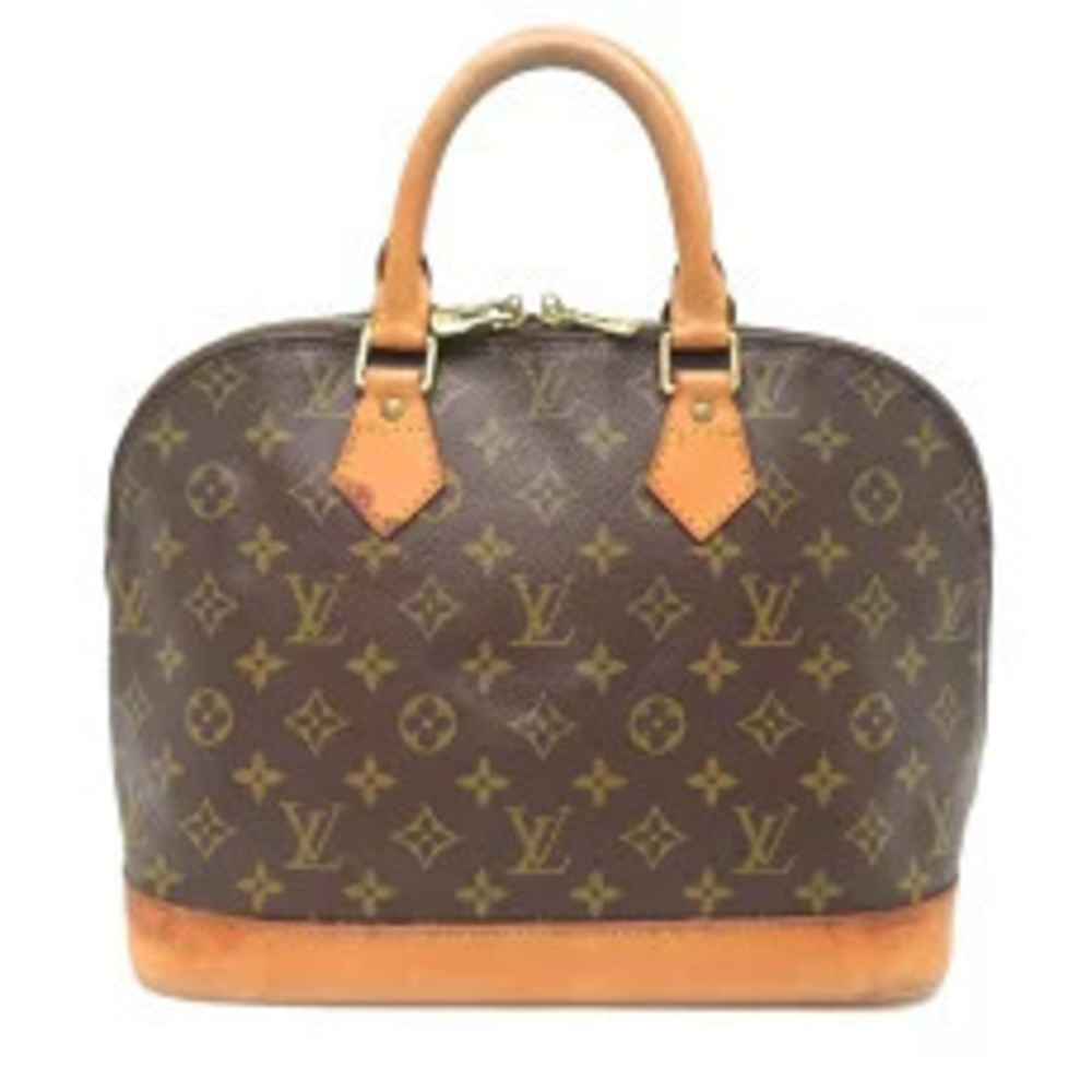 Louis Vuitton Alma Handbag Monogram Brown